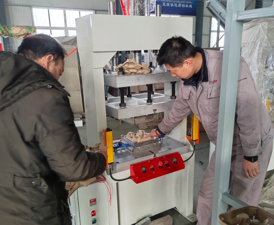 蛋托機、蛋托生產(chǎn)線、雞蛋托盤機，請致電宏潤包裝